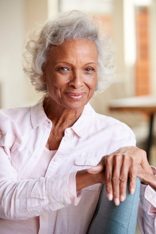 Smiling woman