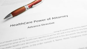 healthcare power of attorney document