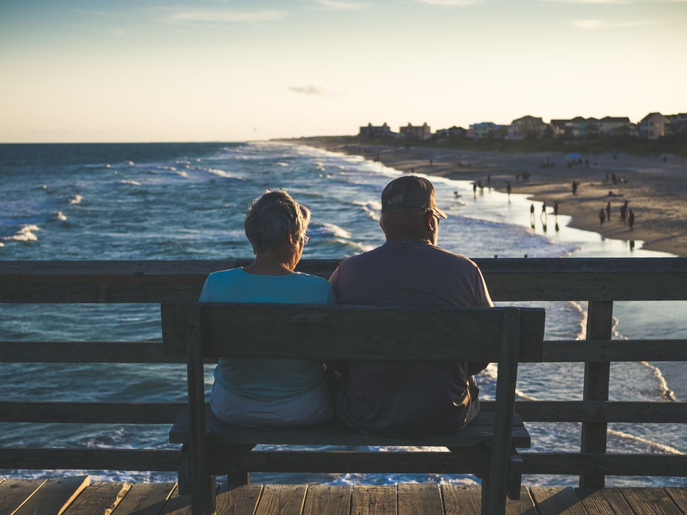 Senior couple enjoying retirement